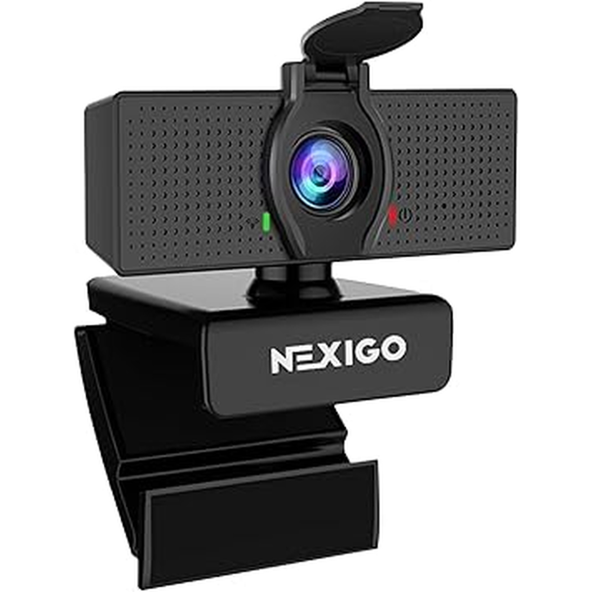NexiGo N60 1080P Webcam with Microphone, Software Control & Privacy Cover, USB HD Computer Web Camera, Plug and Play, for Zoom/Skype/Teams, Conferencing and Video Calling