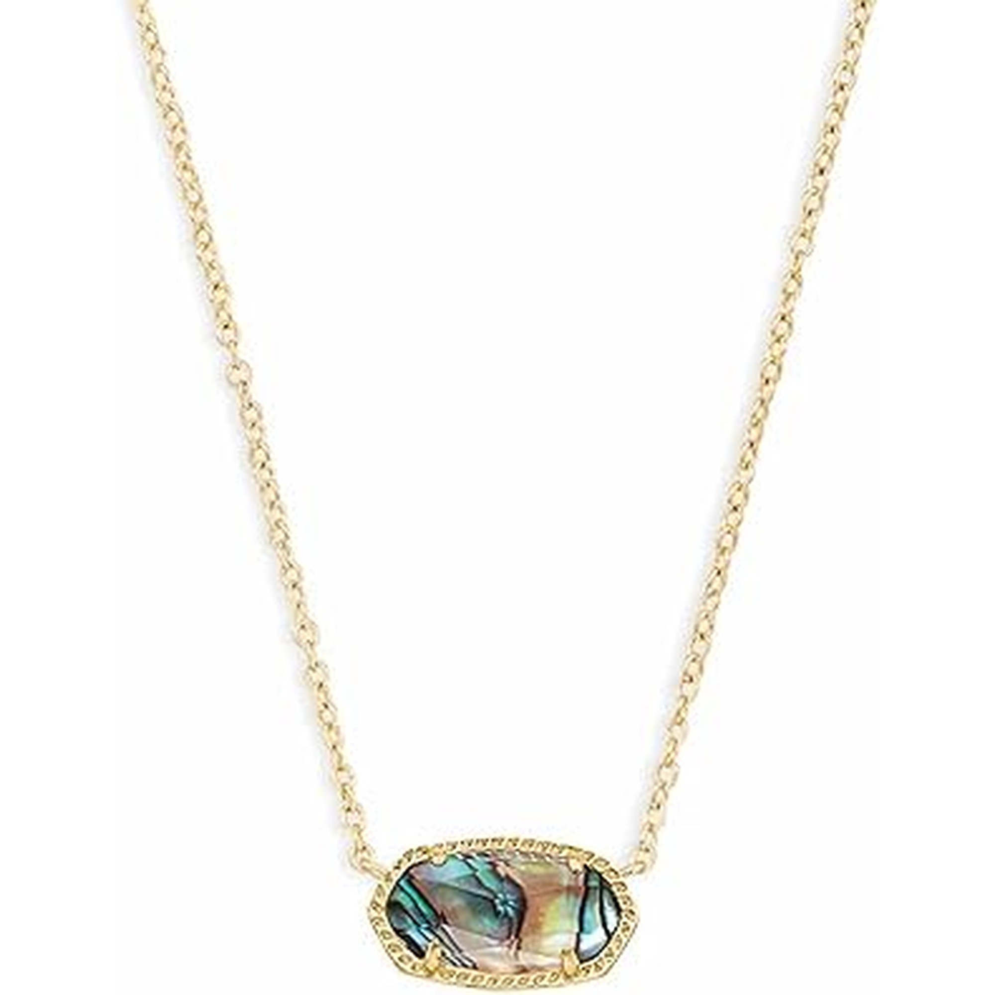 Kendra Scott Elisa Pendant Necklace for Women, Fashion Jewelry, 14k Gold-Plated