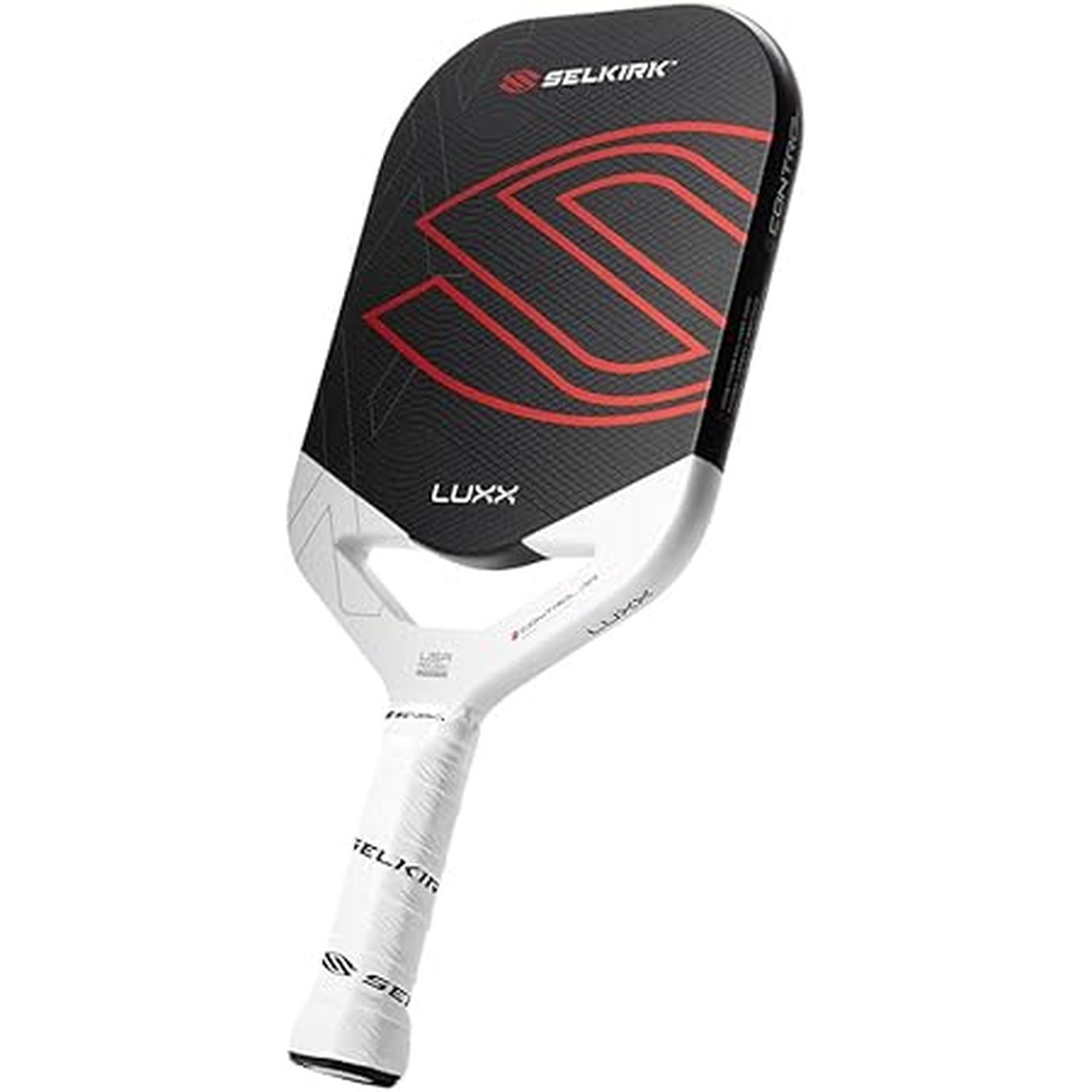 Selkirk Sport LUXX Control Pickleball Paddles | Carbon Fiber Pickleball Paddle with Polypropylene X7 Core | InfiniGrit Surface Technology