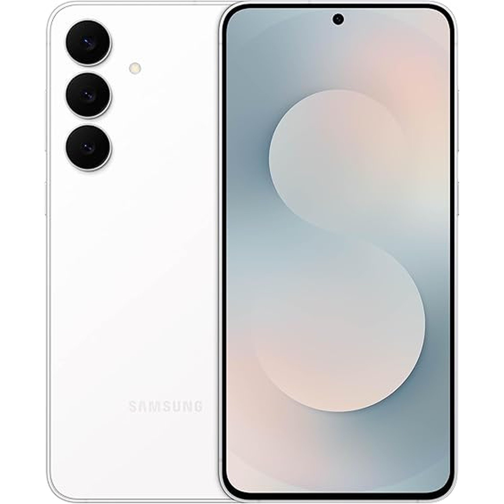 Samsung Galaxy S25 FE Cell Phone (2025), 256GB AI Smartphone, Unlocked Android, Large Display, 4900mAh Battery, High Res-Camera, AI Photo Edits, Durable, US 1 Yr Warranty, White