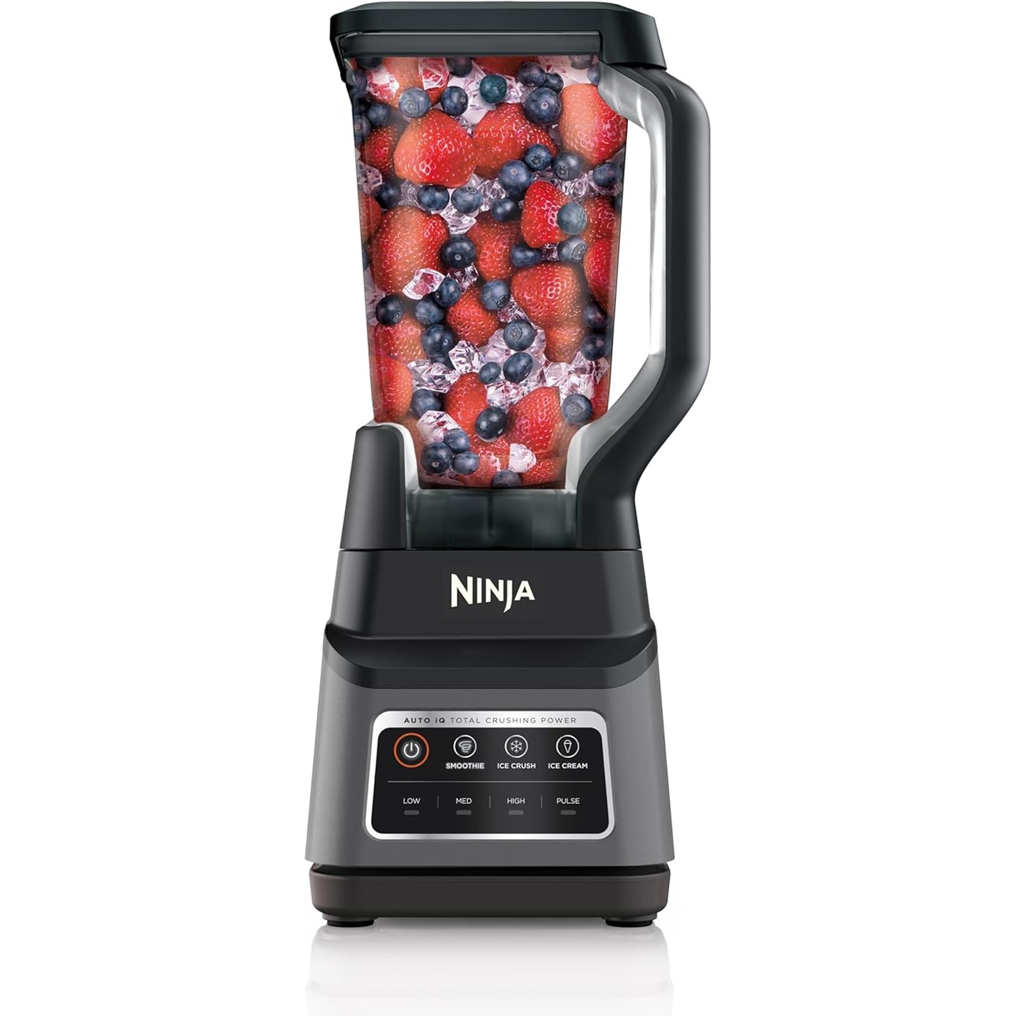 Ninja Professional Plus Blender | Max Power Smoothie Blender, Ice Cream Maker, Frozen Drink Mixer & Margarita Machine | 3 Auto IQâ„¢ Presets, 1400 W, 72oz Total Crushing Pitcher | Dark Grey, BN701