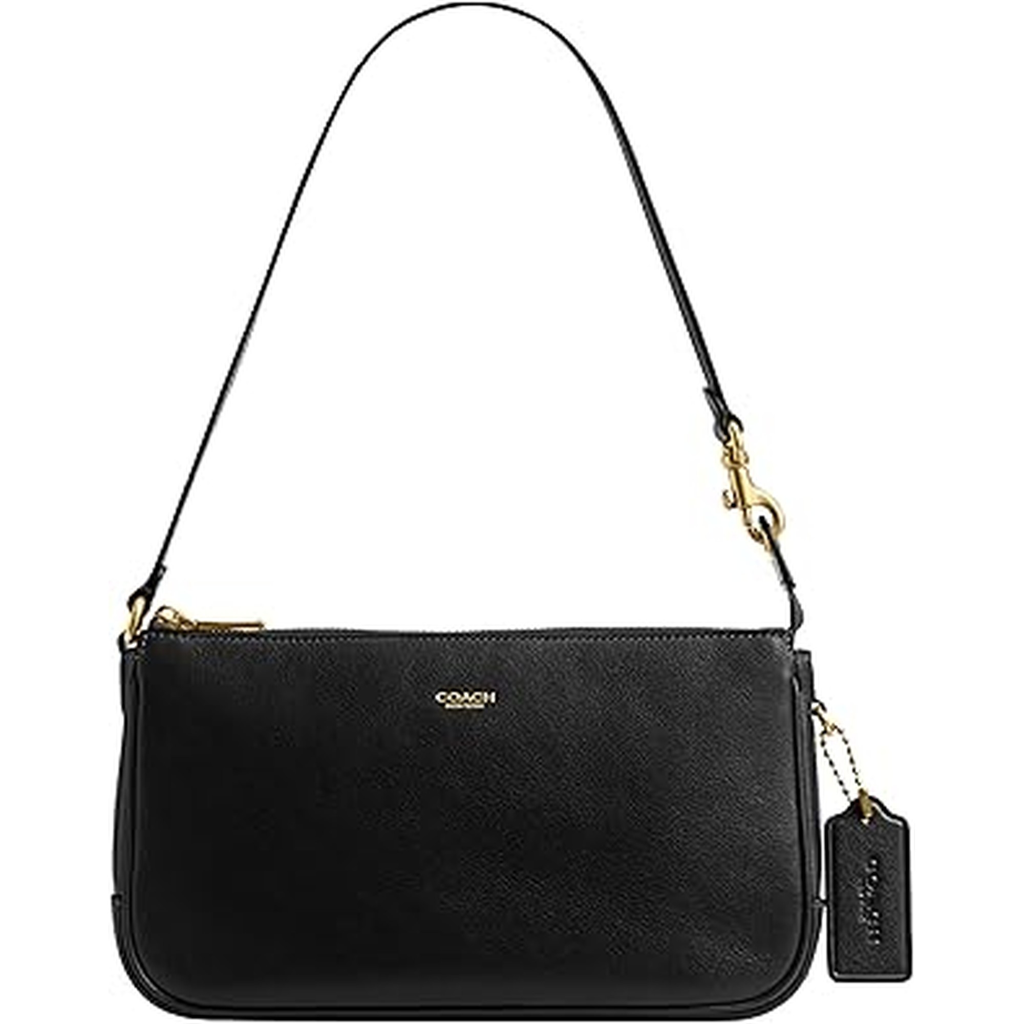 COACH Women's Natural Grain Leather Plaza Bag
