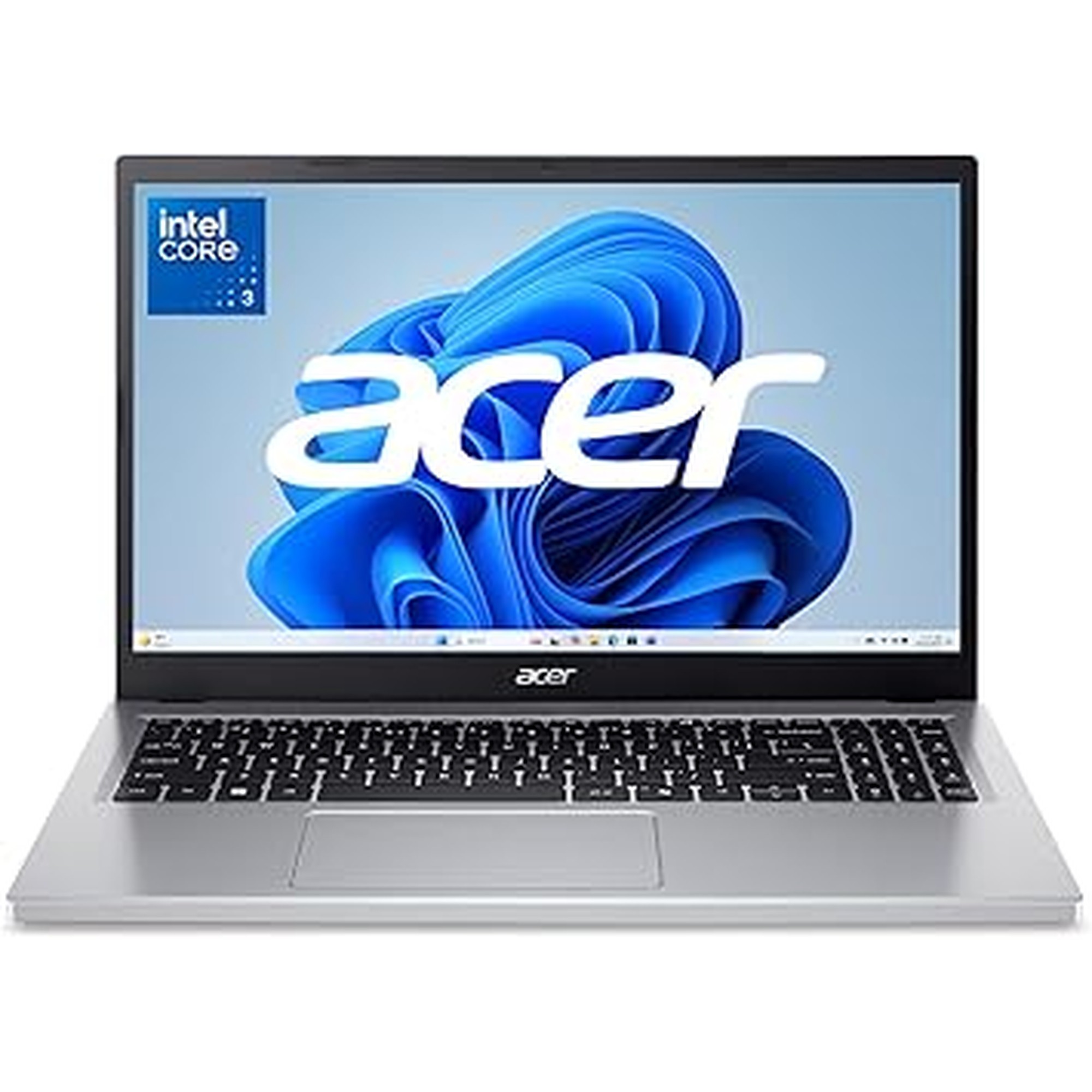 acer Aspire Go 15 AI Ready Laptop | 15.6" FHD (1920 x 1080) IPS Display | Intel Core 3 Processor N355 | Intel Graphics | 8GB DDR5 | 128GB UFS | Wi-Fi 6 | Windows 11 Home in S Mode | AG15-32P-39R2