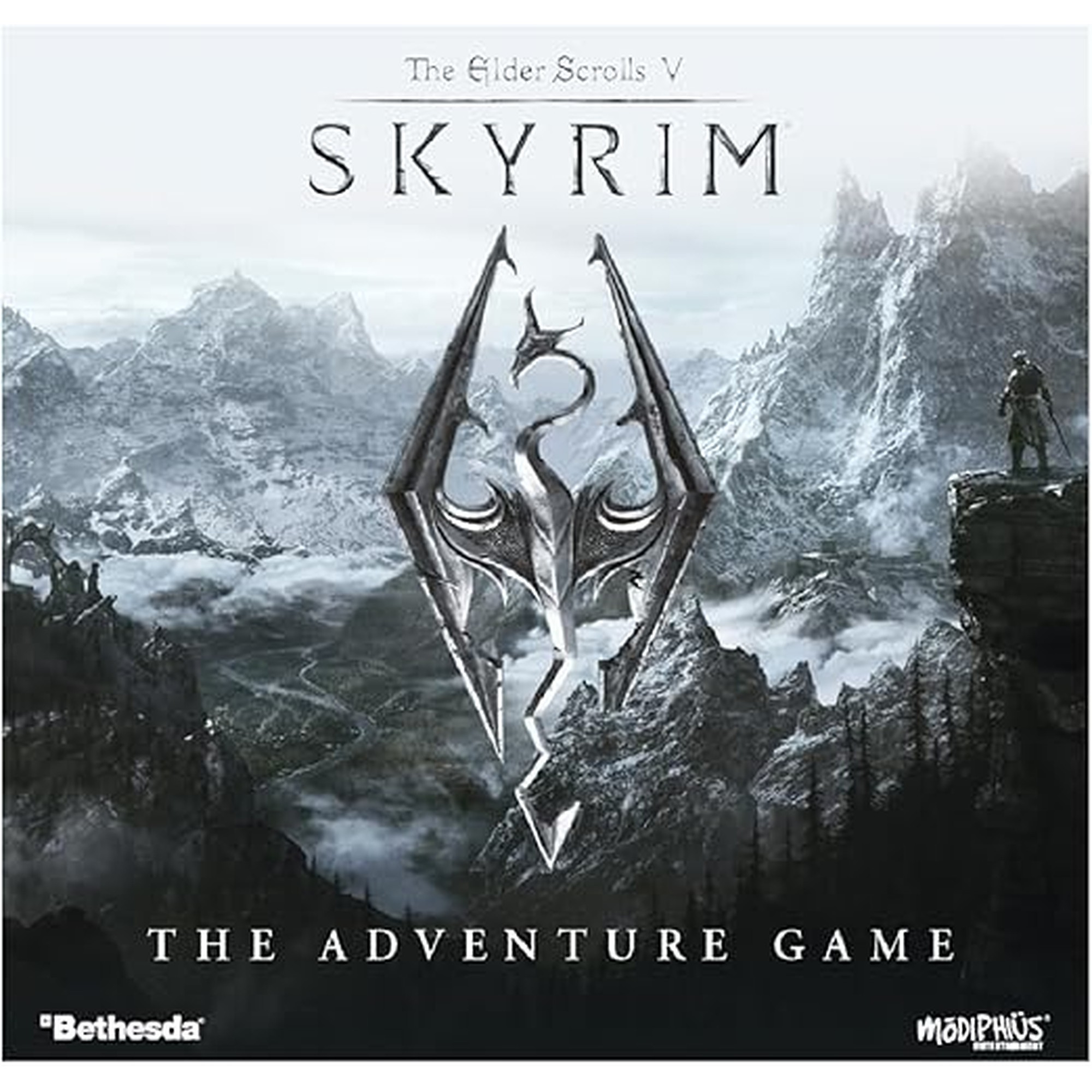The Elder Scrolls V: Skyrim The Adventure Game - Epic Cooperative & Solo Board Game, Open-World Questing, Character Progression & Narrative Strategy, Ages 14+, 1-4 Players, 60-120 Min Playtime