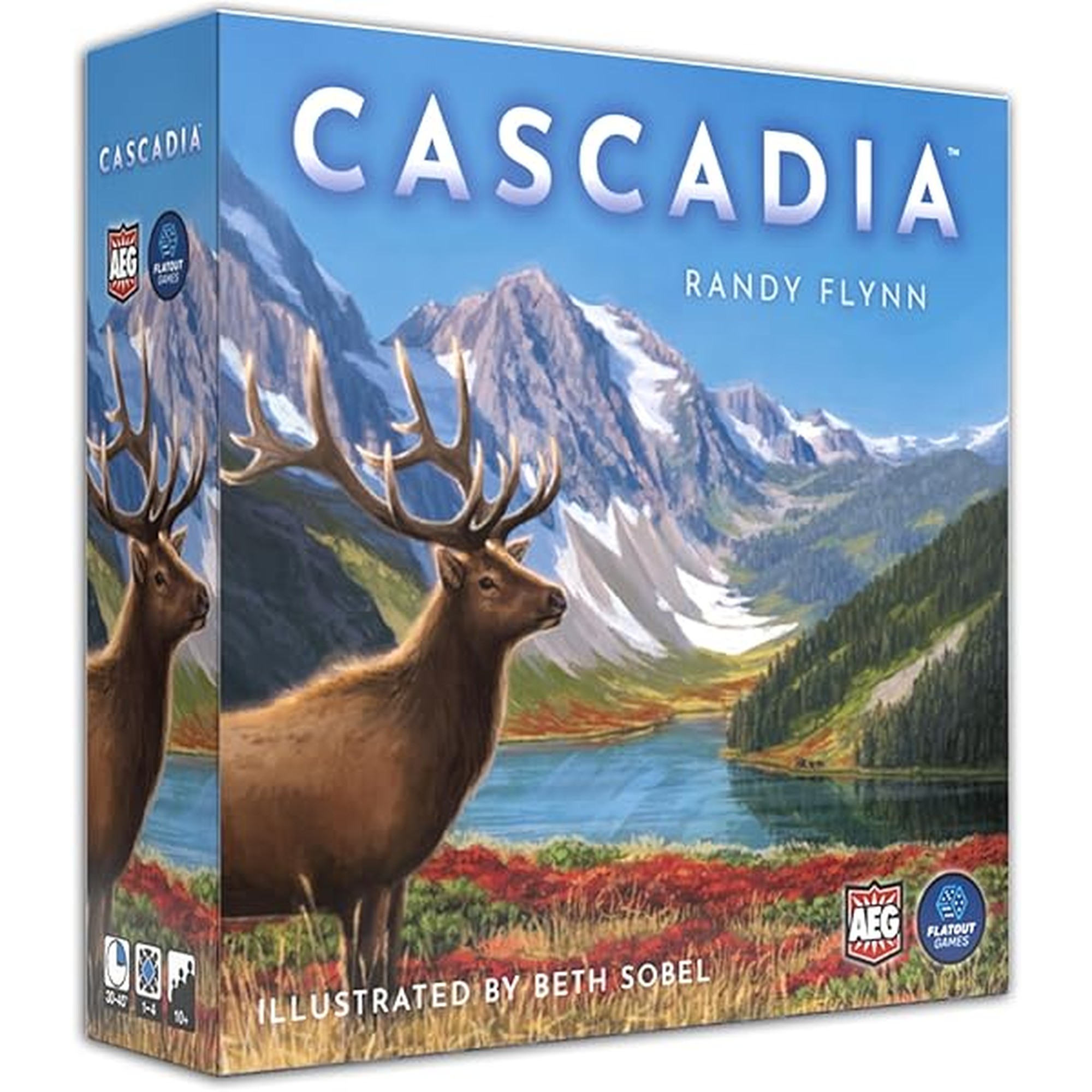 AEG & Flatout Games | Cascadia - Award-Winning Board Game Set in the Pacific Northwest | Easy to Learn | Quick to Play | Ages 10+