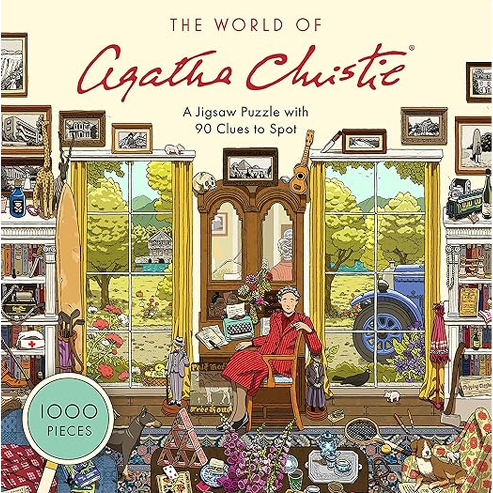 Laurence King The World of Agatha Christie 1000 Piece Puzzle