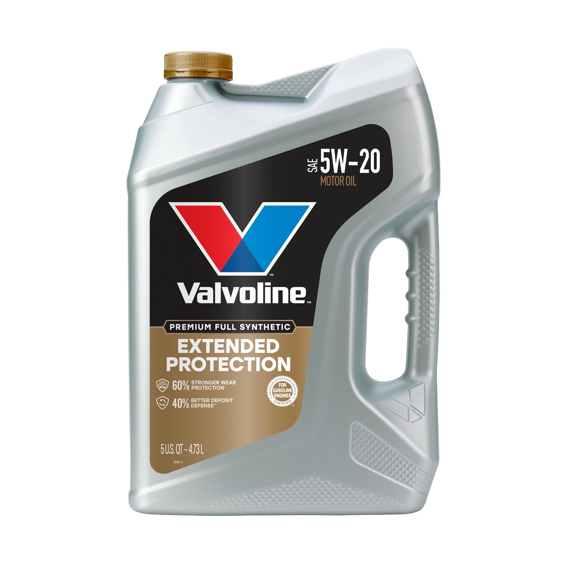 Valvoline Extended Protection Premium Full Synthetic 5W-20 Motor Oil 5 Quart
